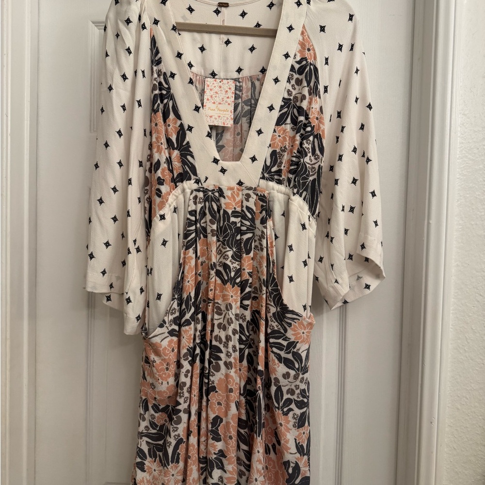Floral Patterned Women's Dress